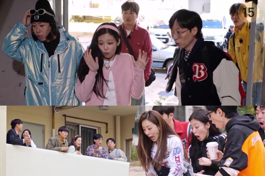 观看：刘在石、Jennie、李正河、车太贤、吴娜拉和杨世灿在《404 公寓》预告片中发现混乱