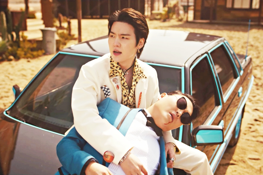 PSY 和 BTS 的 Suga 的《That That》成为 K-Pop 独唱者的第七支 MV，观看次数突破 5 亿