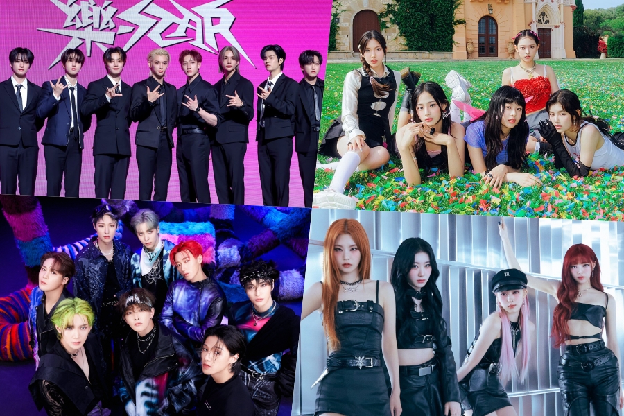 Stray Kids、NewJeans、ATEEZ、ITZY、ENHYPEN、BTS、TXT、SEVENTEEN 等横扫 Billboard 世界专辑榜榜首