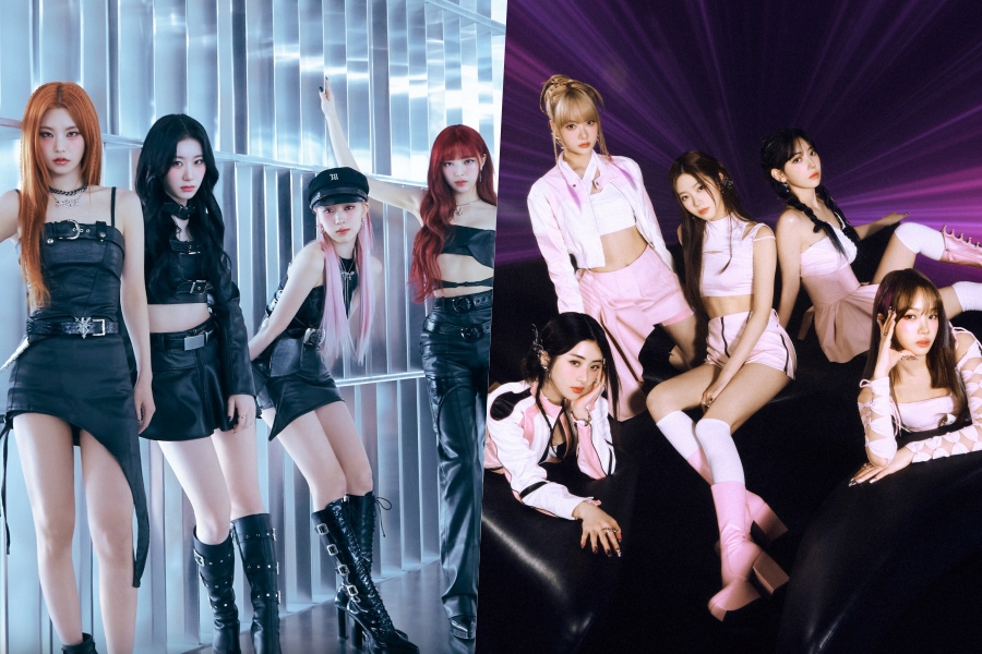 ITZY 登顶 Circle 专辑周榜 + LE SSERAFIM 斩获三冠