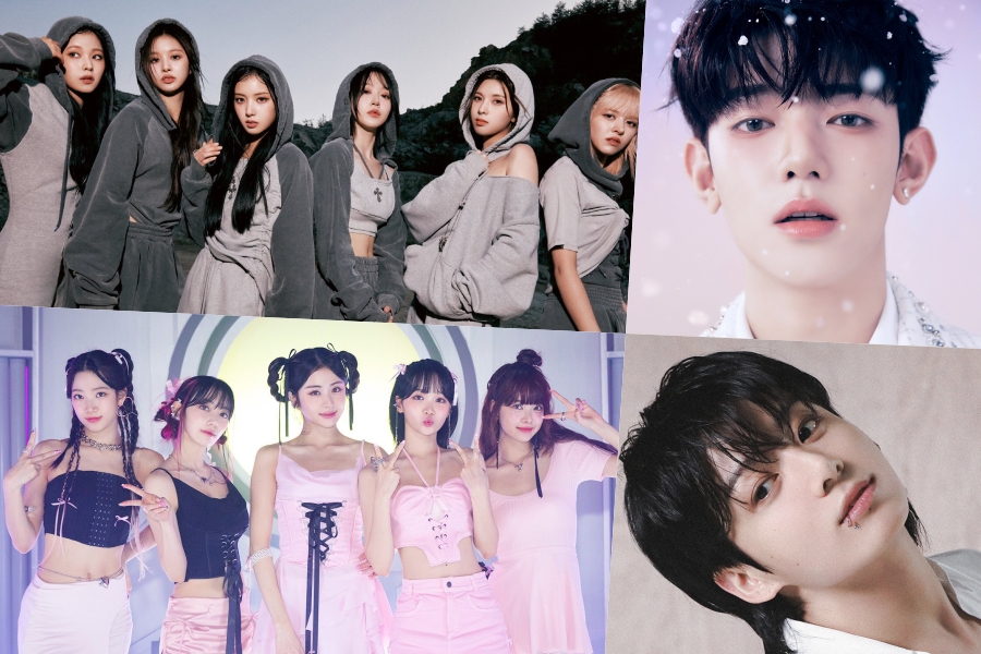 NMIXX、LE SSERAFIM、ZEROBASEONE 张浩、BTS Jungkook 等顶级 Circle 周榜