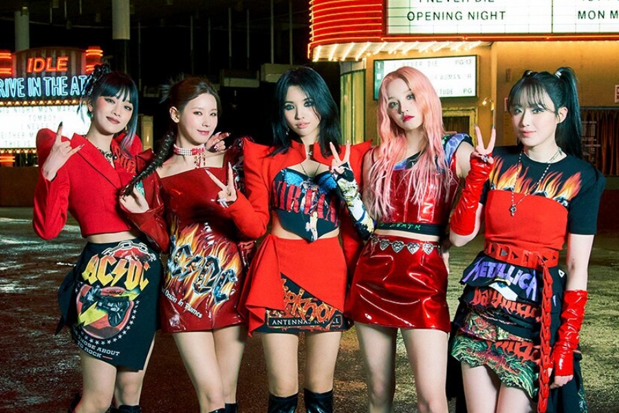 (G)I-DLE 的《TOMBOY》成为他们第一支点击量突破 3 亿次的 MV