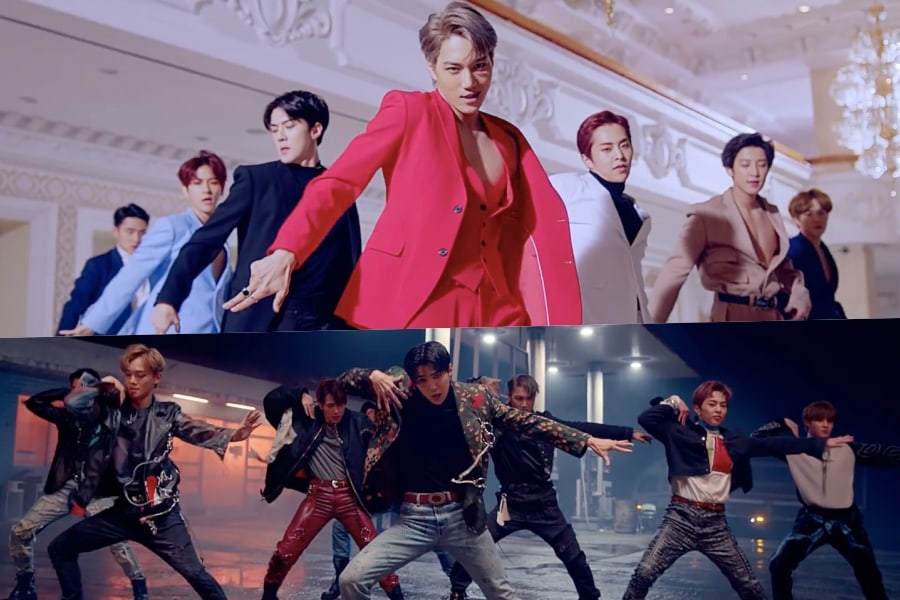 EXO 的《Love Shot》成为他们第一支点击量突破 6 亿次的 MV 