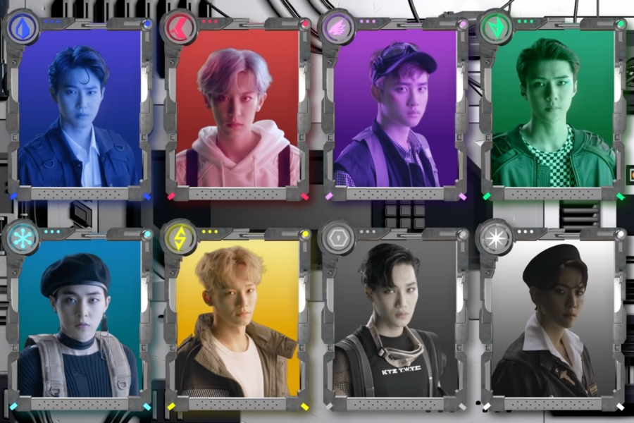 EXO 的“Power”成为他们第 14 个点击量突破 1 亿的组合 MV