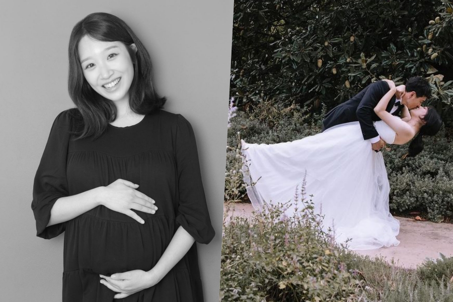 前 The Ark 和 KHAN 成员 Euna Kim 宣布怀孕并附上婴儿肿块的照片