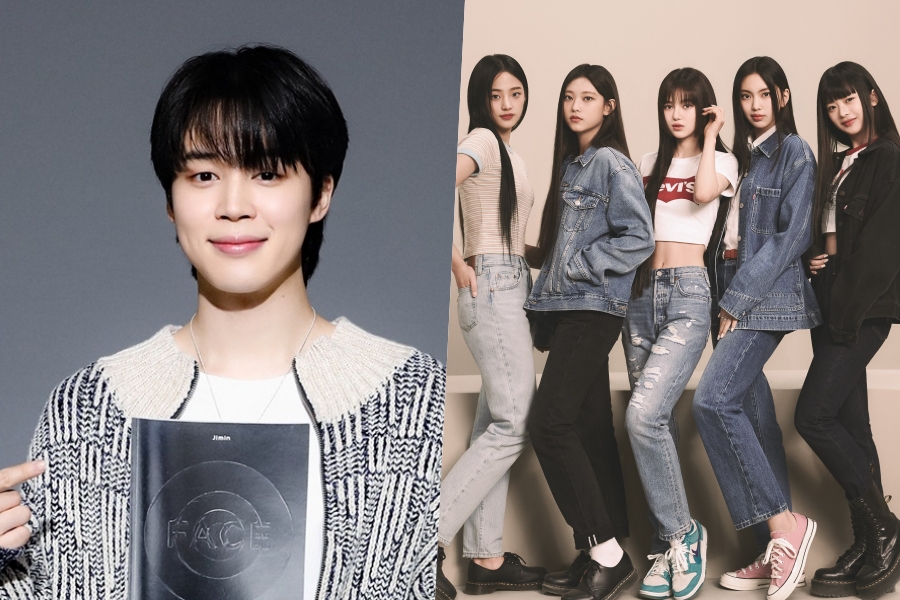 BTS 的 Jimin 和 NewJeans 在 Circle 每周排行榜上获得三冠王和双冠王