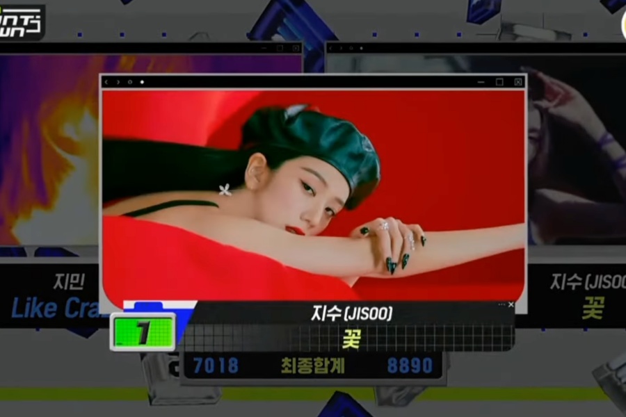 观看：BLACKPINK 的 Jisoo 在“M 倒计时”中获得“FLOWER”第三场胜利； IVE、朴志训、Kep1er 等人的表演