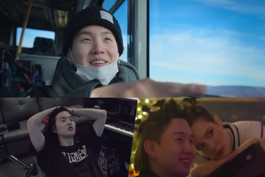 观看：BTS 的 Suga 度过了他的第一个假期，重新发现了他对音乐的热爱，以及即将上映的个人纪录片预告片中的更多内容