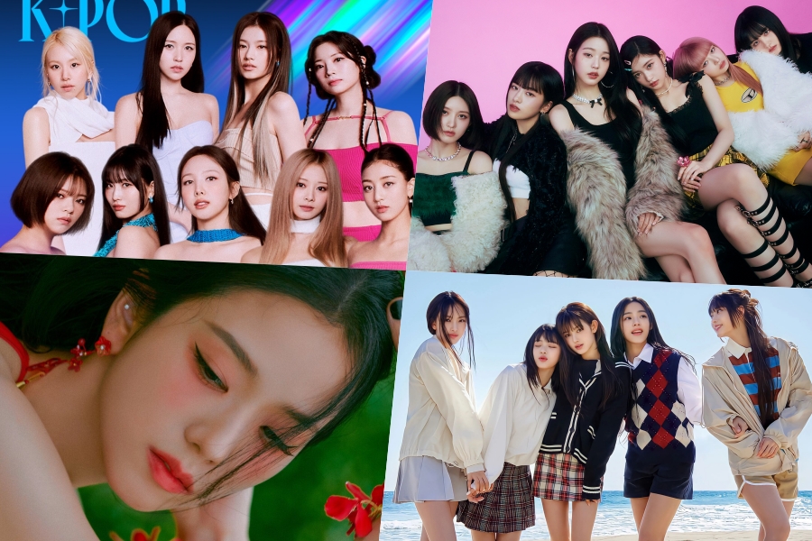 TWICE、IVE、BLACKPINK 的 Jisoo、NewJeans 等 Top Circle 月度和周度排行榜
