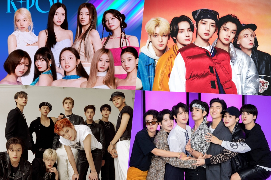 TWICE、TXT、NCT 127、防弹少年团、Stray Kids、NewJeans 和 BLACKPINK 横扫 Billboard 世界专辑排行榜榜首