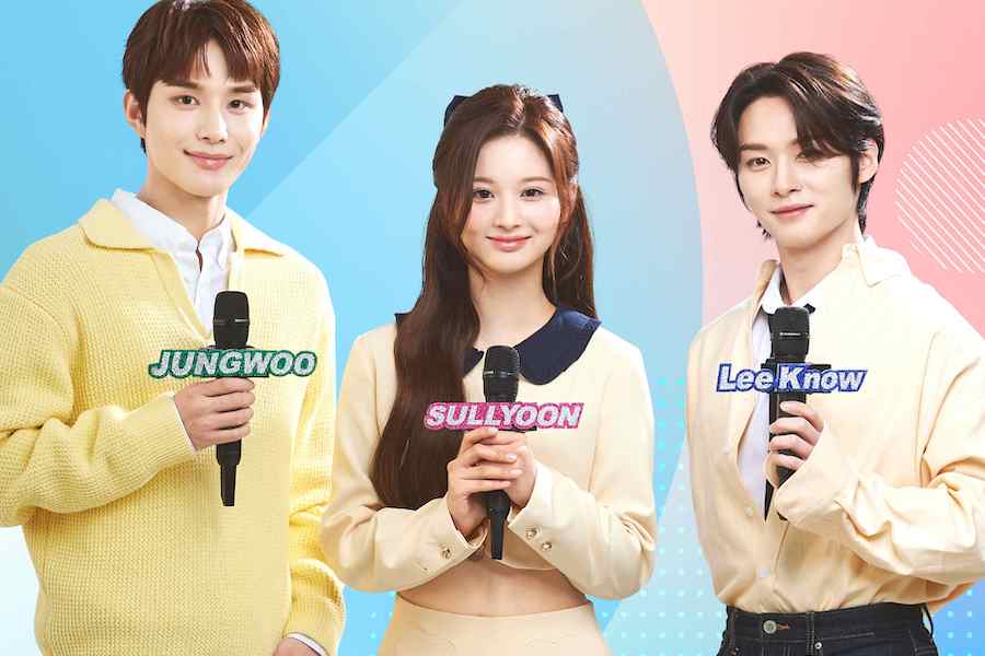 NMIXX 的 Sullyoon 加入 NCT 的 Jungwoo 和 Stray Kids 的 Lee Know 成为新的“Music Core”MC