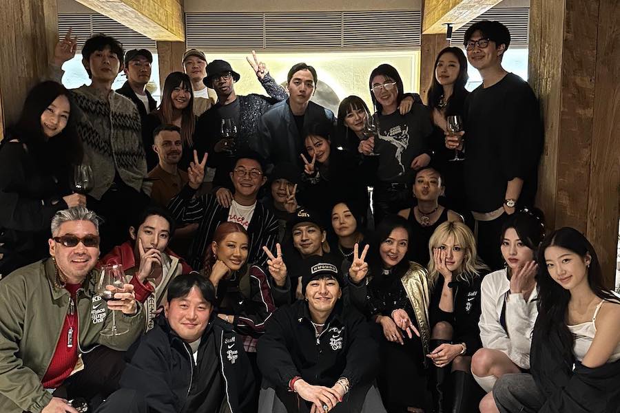 BIGBANG、防弹少年团、LE SSERAFIM等成员齐聚PEACEMINUSONE和Nike活动
