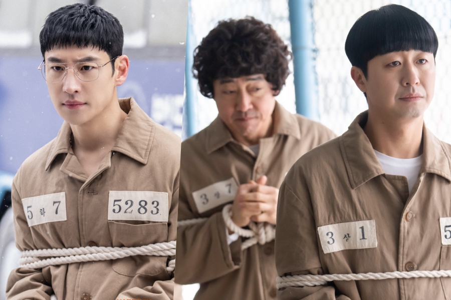 Lee Je Hoon、Jang Hyuk Jin 和 Bae Yoo Ram 在“出租车司机 2”中自愿走进监狱