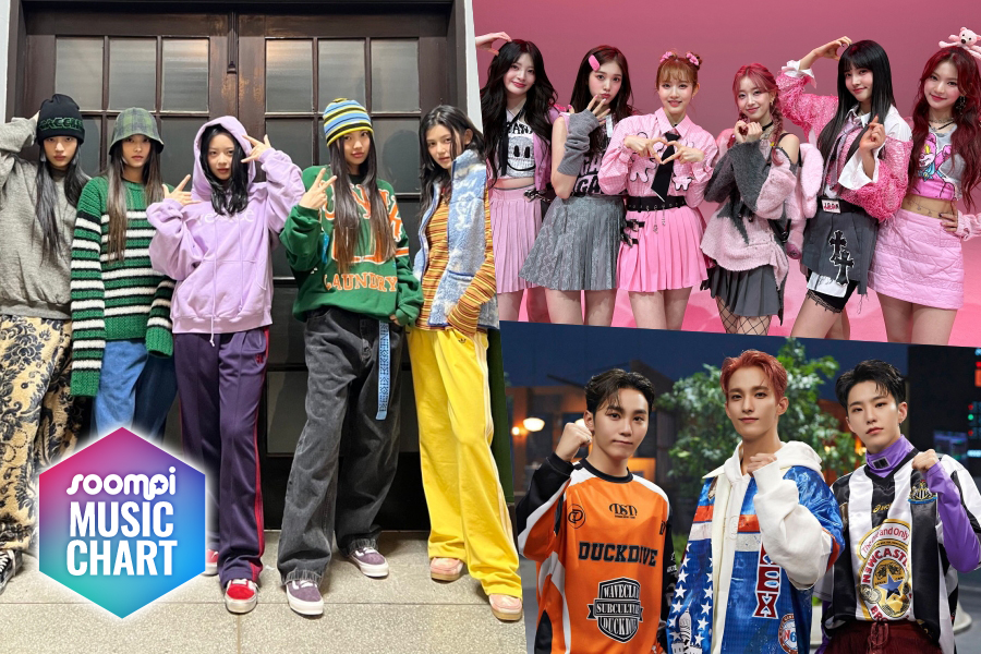 Soompi 的 2023 年 K-Pop 音乐排行榜，3 月第 1 周