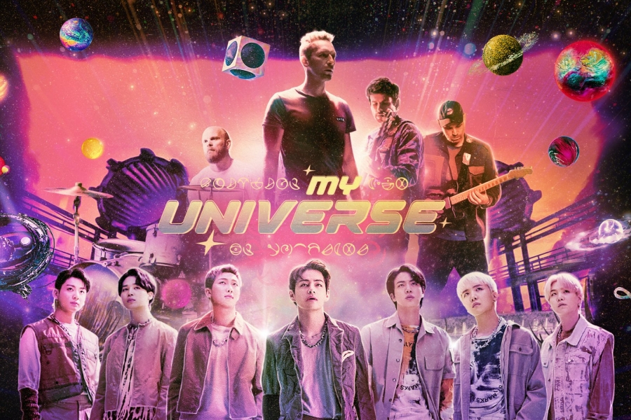 BTS 的 Coldplay 合作单曲“My Universe”是他们在法国获得白金认证的第二首单曲