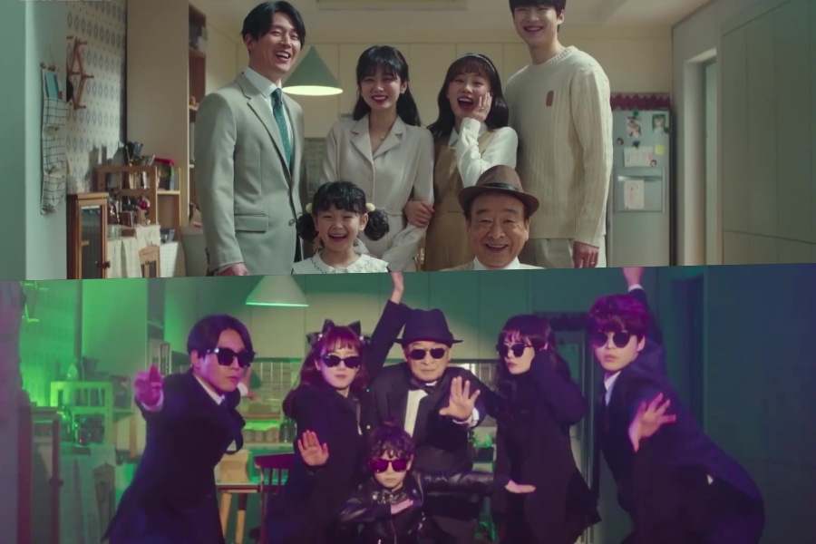 观看：张赫、张娜拉、李顺载等人在即将上映的喜剧剧预告片中扮演间谍家庭