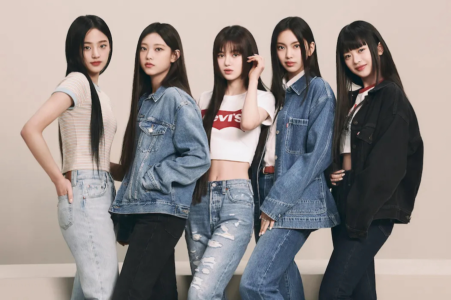 NewJeans 被选为 Levi’s 全球大使
