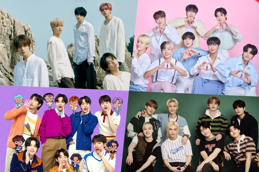 TXT、ATEEZ、BTS、Stray Kids、TWICE、NewJeans 和 NCT 127 横扫 Billboard 世界专辑排行榜榜首
