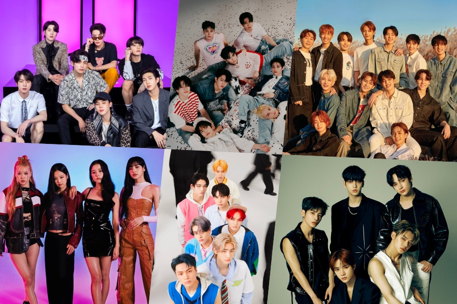防弹少年团、Stray Kids、SEVENTEEN、BLACKPINK、ENHYPEN 和 TXT 登上 IFPI 2022 年全球专辑榜