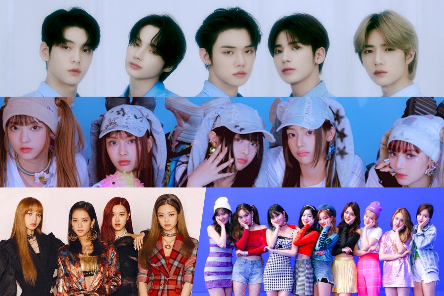 TXT 获得双百万圈认证 + NewJeans、BLACKPINK、TWICE 等获得三重/双白金