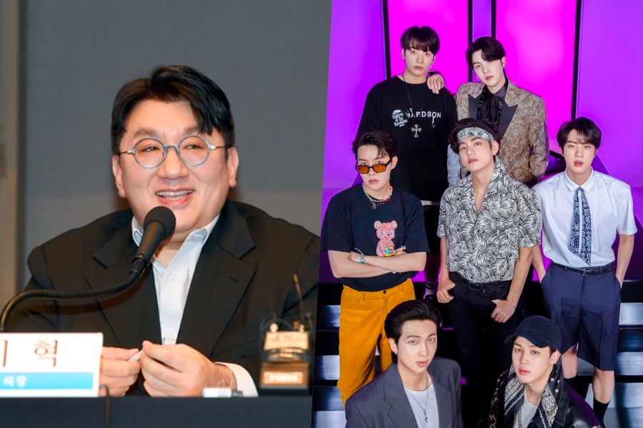 Bang Si Hyuk 打破了 HYBE 退出 SM 收购、BTS 从中断和续约中回归等