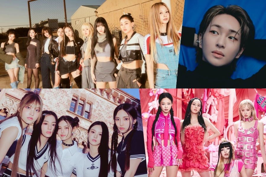 TWICE、SHINee 温流、BLACKPINK Top Circle 周榜+NewJeans 夺得三冠王