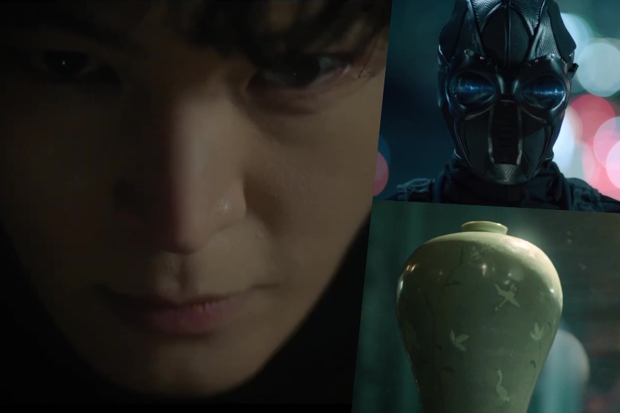 观看：Joo Won 是“Stealer：The Treasure Keeper”的第一个预告片中的神秘义警小偷