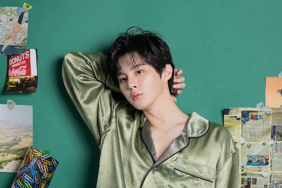UP10TION 的金宇硕在第一个回归预告片中宣布新迷你专辑的标题